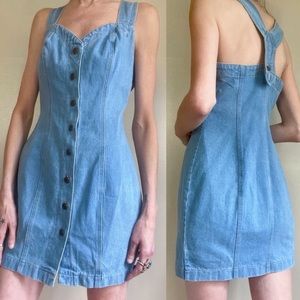 Vintage Denim Dress
